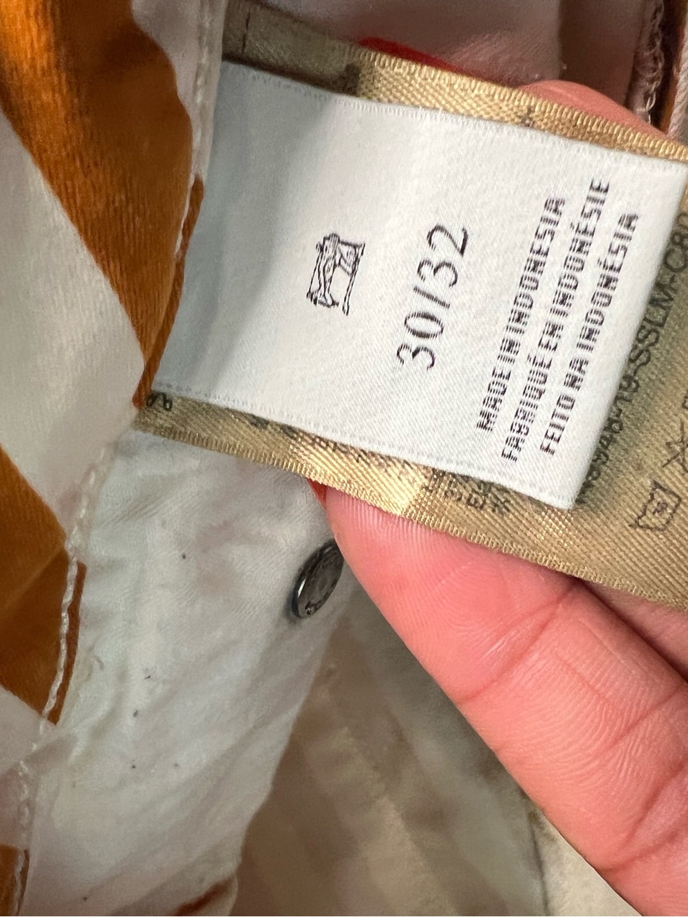 Scotch & Soda Maison Scotch Striped Mid-Rise Skinny Jeans 30/32 - Picture 7 of 9